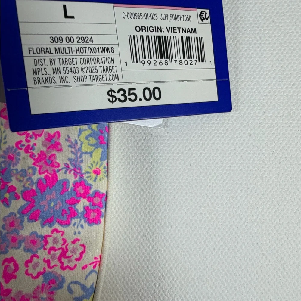 JoyLab™ Women's Floral Print High-Rise Piped Leggings - Pink M, L & XXL - Picture 7 of 16